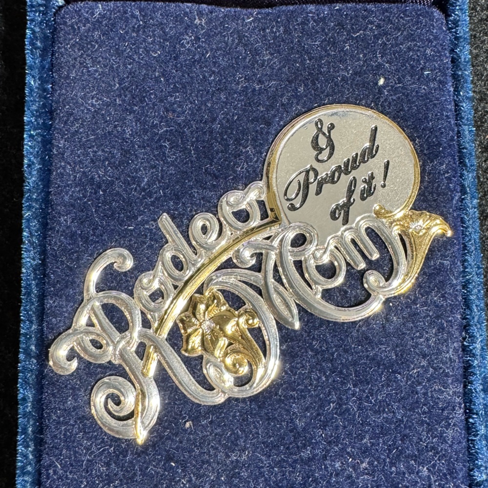 Montana Silversmiths Rodeo Mom Pin